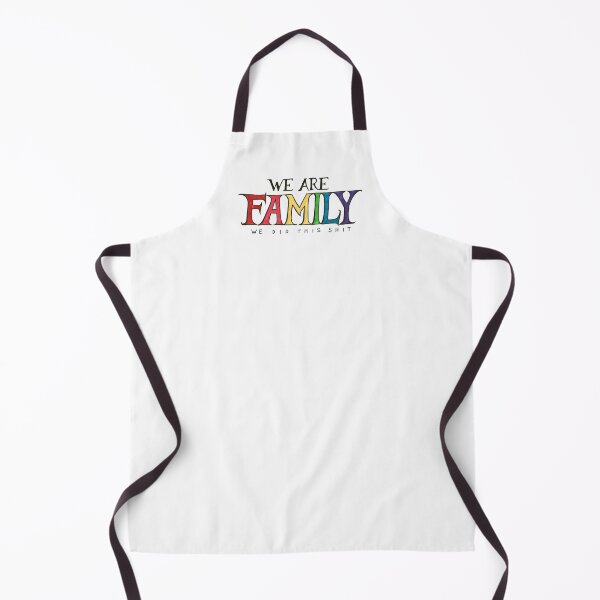 Item preview, We Are Family - We Did This Shit - Rainbow Flag designed and sold by The White Bat.