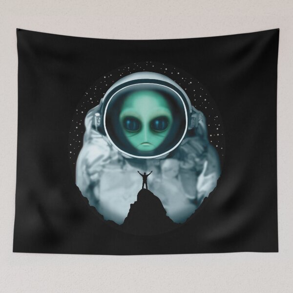 Item preview, Science Fiction Art | Alien Astronaut Visitor From Space designed and sold by TMBTM.