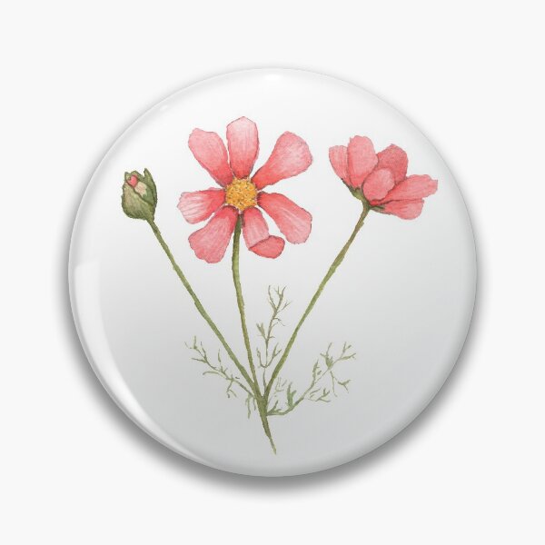 Item preview, Pink Spring Watercolor Flowers designed and sold by dodidoodles.