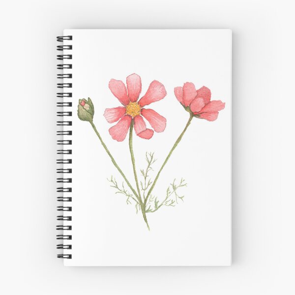 Item preview, Pink Spring Watercolor Flowers designed and sold by dodidoodles.