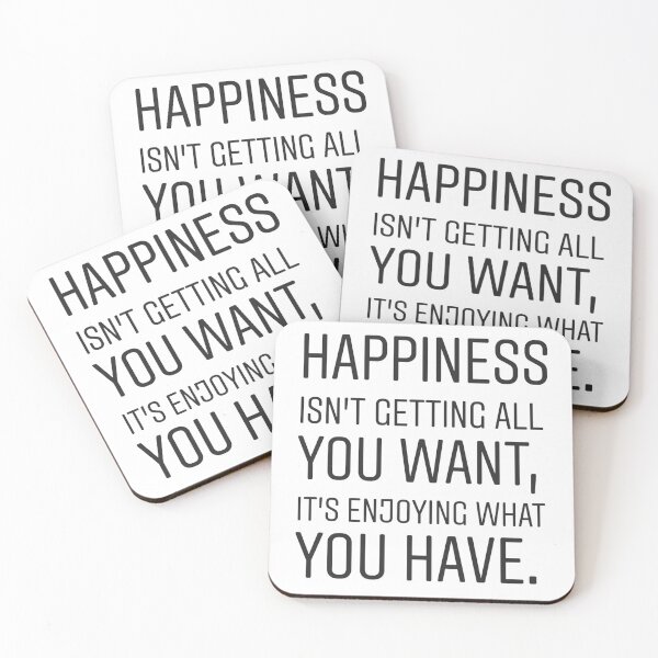 Item preview, Happiness quote !  designed and sold by Be-Minimalist.