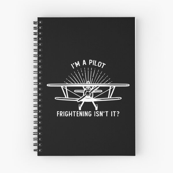 Item preview, I'm A Pilot Frightening Isn't It - Funny Aviation Quotes designed and sold by 24FAHSION.