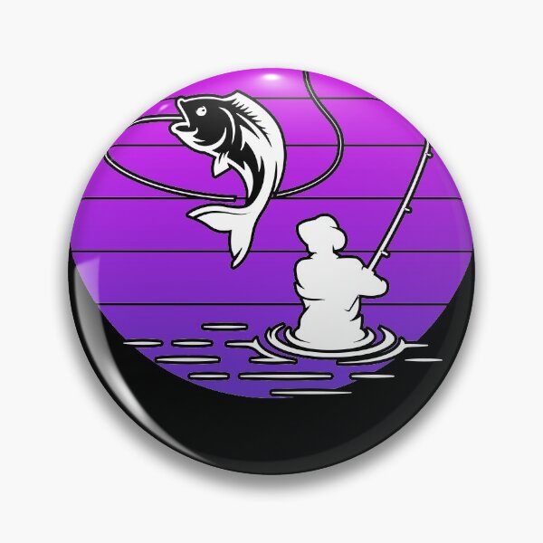 Item preview, Fisherman and angler motif designed and sold by PlatonisDesign.