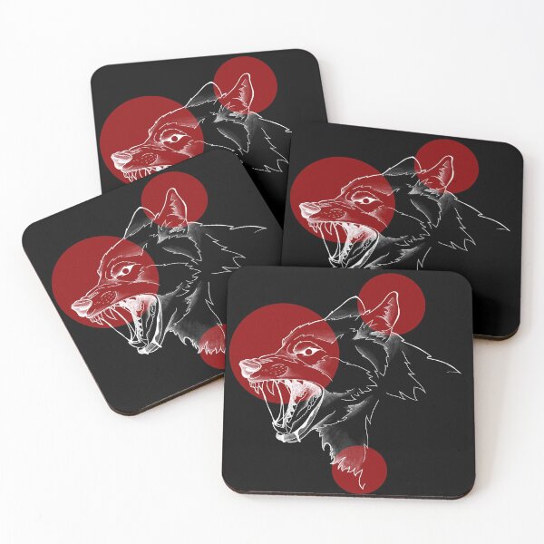 Item preview, Red and black - LOUP designed and sold by Skullkidink.