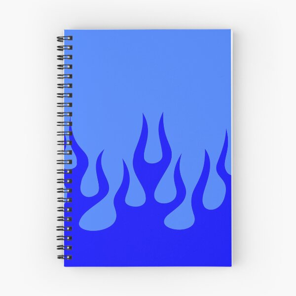 Item preview, Blue Flames on Light Blue Background designed and sold by Troy Krieger.