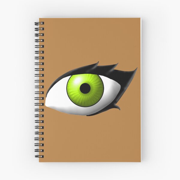 Item preview, Neon Green Anime Style Eye (Medium Skin Tone) designed and sold by RayRayViolet.