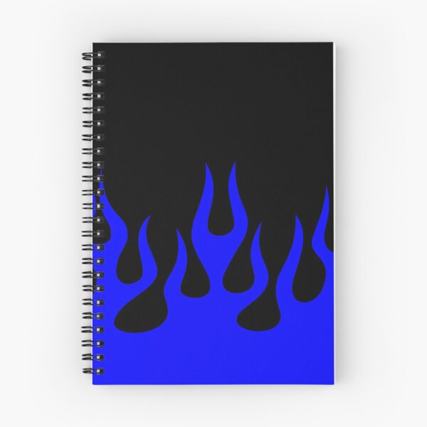 Artikelvorschau, Blue Flames on Black Background entworfen und verkauft von Troy Krieger.