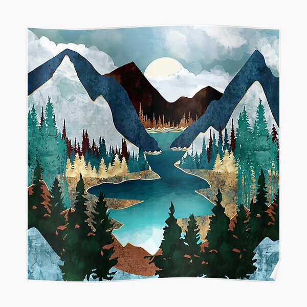 River Vista Poster