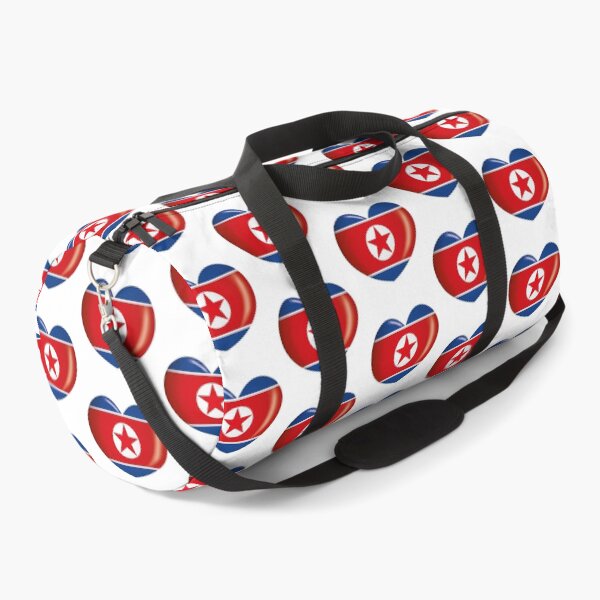 Item preview, Icon representing heart button flag of North Korea. Ideal for catalogs of institutional materials and geography designed and sold by LucianoCosmo.