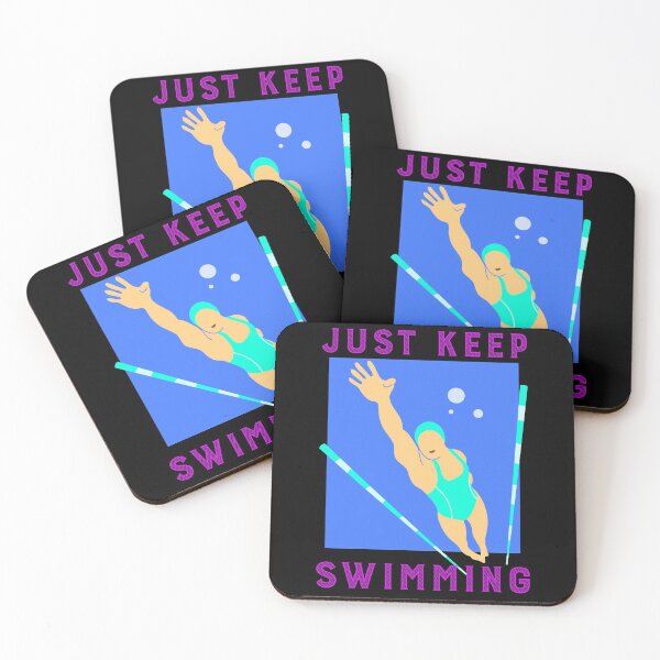 Item preview, Just Keep Lap Swimming designed and sold by Six Deers.