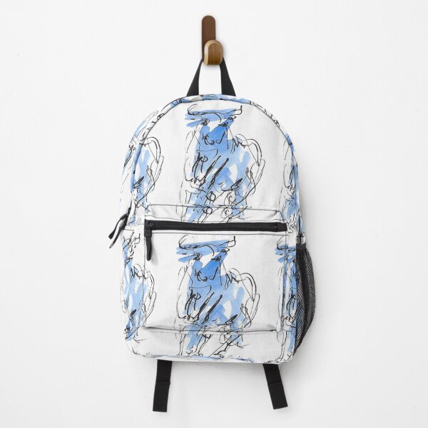 Item preview, A bull in blue designed and sold by Nicole Leidenfrost.
