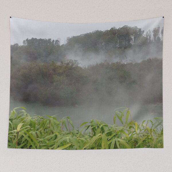 Item preview, Whakarewarewa, warm mist, New-Zealand designed and sold by idjy.