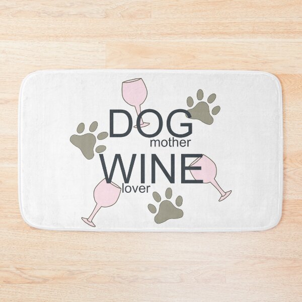 Item preview, Dog Mother Wine Lover x white designed and sold by ViewerEqualsPhoton.