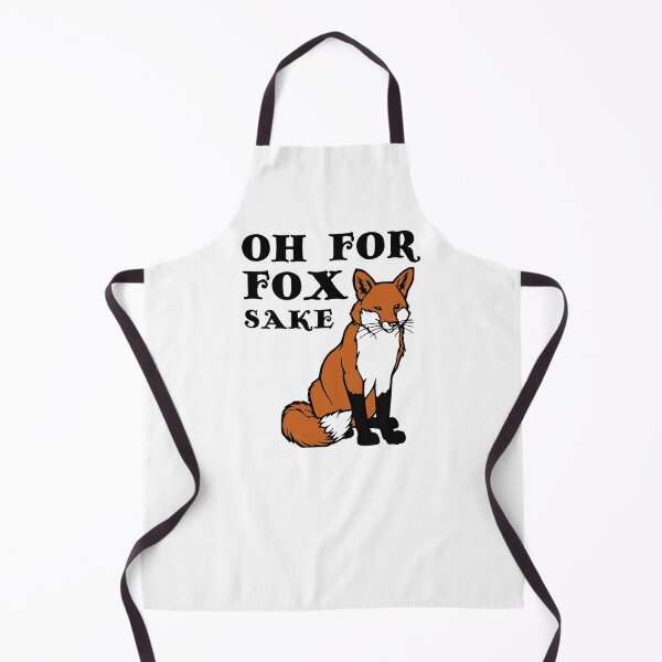 Item preview, Fox Cute Pun Oh For Fox Sake Funny designed and sold by sillyquestions.
