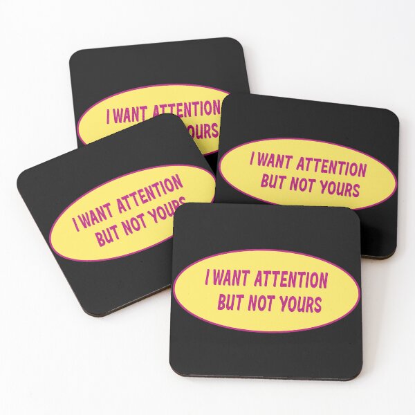 Item preview, vending machine sticker "i want attention, but not yours" designed and sold by stickersbyro ☆.