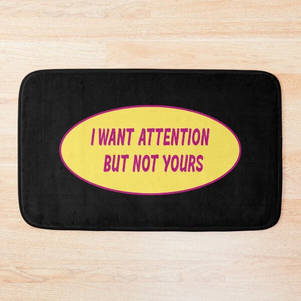Item preview, vending machine sticker "i want attention, but not yours" designed and sold by stickersbyro ☆.
