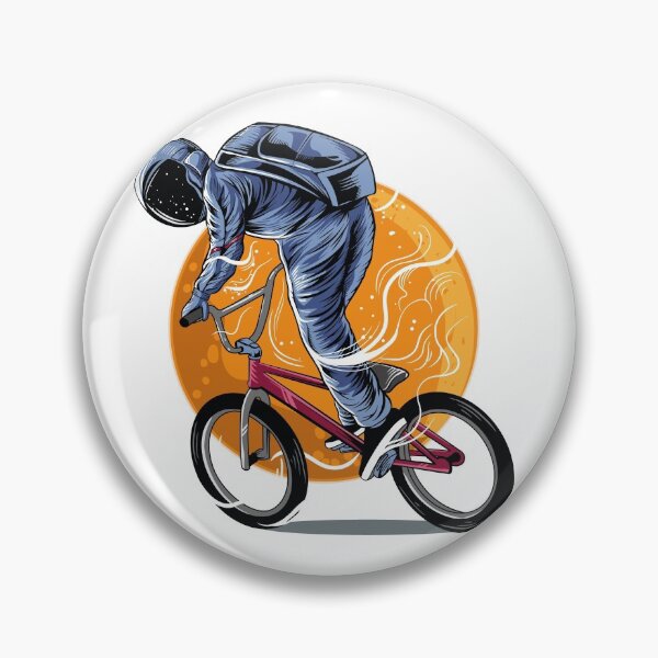 Item preview, astronaut biker  designed and sold by YEST E.