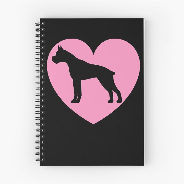 Item preview, boxer dog art heart boxer dog lover valentines day designed and sold by alaechamlal.