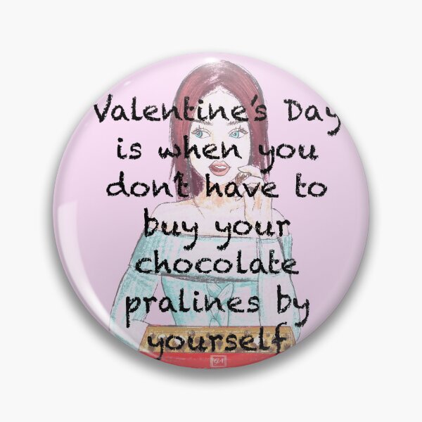 Artikelvorschau, Valentine’s Day girl eating chocolate pralines  entworfen und verkauft von ghostflowerl.