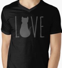love cats Men's V-Neck T-Shirt