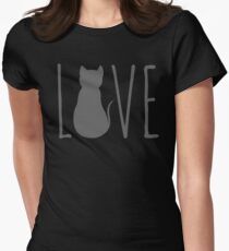 love cats Women's Fitted T-Shirt
