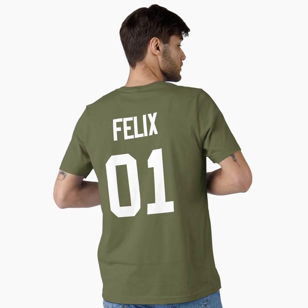 アイドル UNIFORM T-SHIRT Felix Stray Kids Felix Uniform Shirt World Tour dominATE Japan
