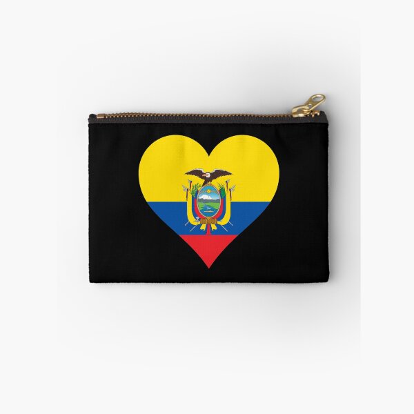 Item preview, Ecuador Ecuadorian flag flag heart designed and sold by GeogDesigns.