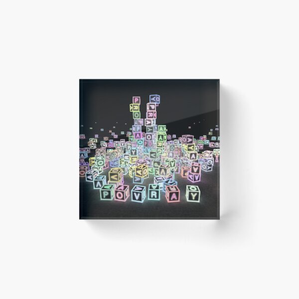 Item preview, Stacker At Night POV Ray Tracing designed and sold by calcpage.