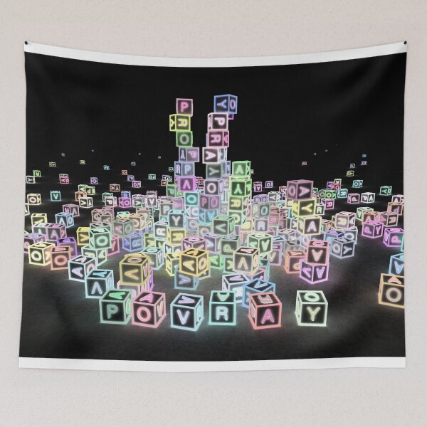 Item preview, Stacker At Night POV Ray Tracing designed and sold by calcpage.