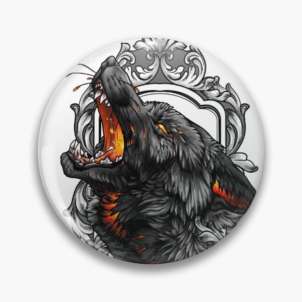 Item preview, Fire wolf designed and sold by Lilia-SEILLAN.