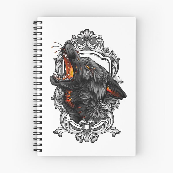 Item preview, Fire wolf designed and sold by Lilia-SEILLAN.