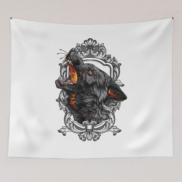 Item preview, Fire wolf designed and sold by Lilia-SEILLAN.