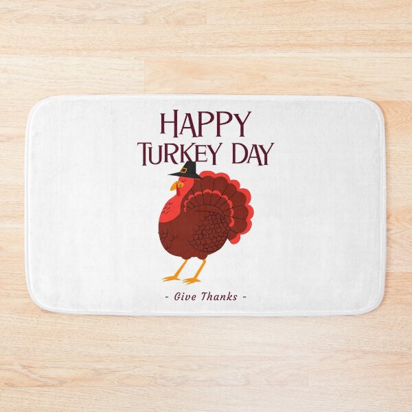 Item preview, Happy Turkey Day Give Thanks Thanksgiving Grateful designed and sold by RGVDesigns.
