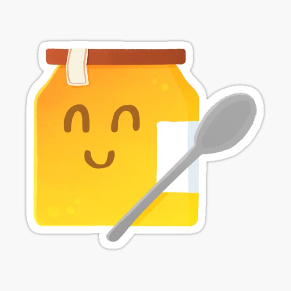 Jam Jar Sticker