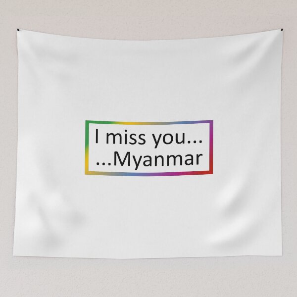 Item preview, I miss you ... Myanmar designed and sold by SmileMiau.