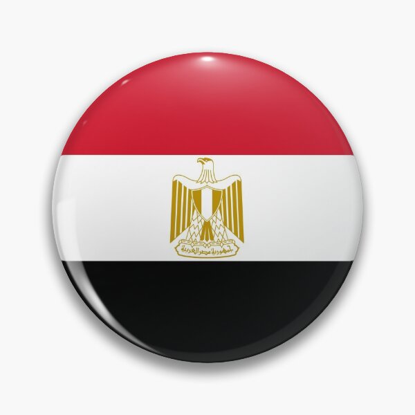 Item preview, Egypt Egyptian ensign flag designed and sold by GeogDesigns.