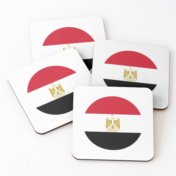 Item preview, Egypt Egyptian ensign flag designed and sold by GeogDesigns.
