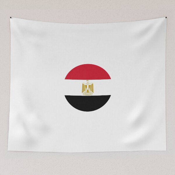 Item preview, Egypt Egyptian ensign flag designed and sold by GeogDesigns.