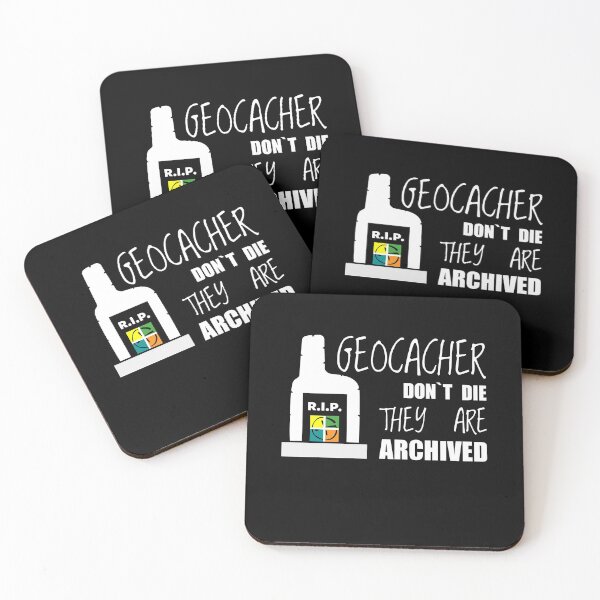 Item preview, Geocachers don`t die they are archived! designed and sold by artefactus.