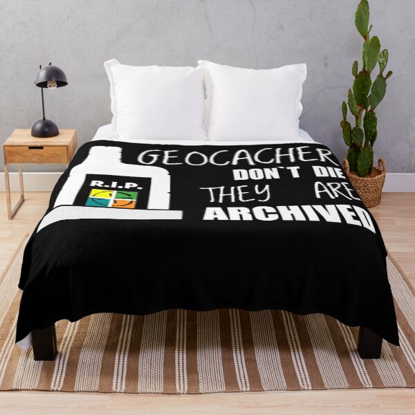 Item preview, Geocachers don`t die they are archived! designed and sold by artefactus.
