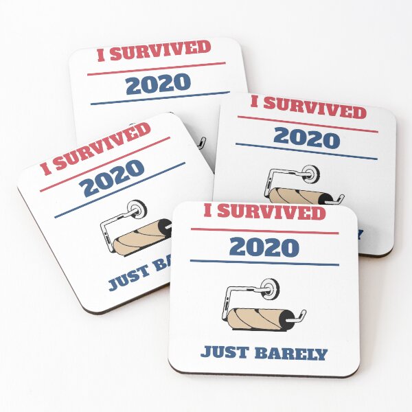 Item preview, I Survived 2020  Just Barely  designed and sold by Six Deers.