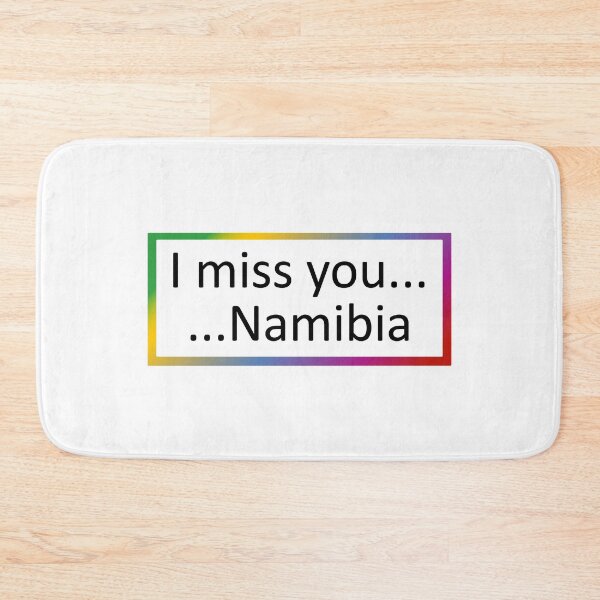 Item preview, I miss you ... Namibia designed and sold by SmileMiau.