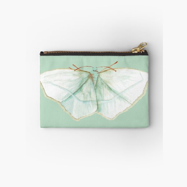 Item preview, Soft Green Geometer Moth Watercolor Painting designed and sold by Danica Templeton.