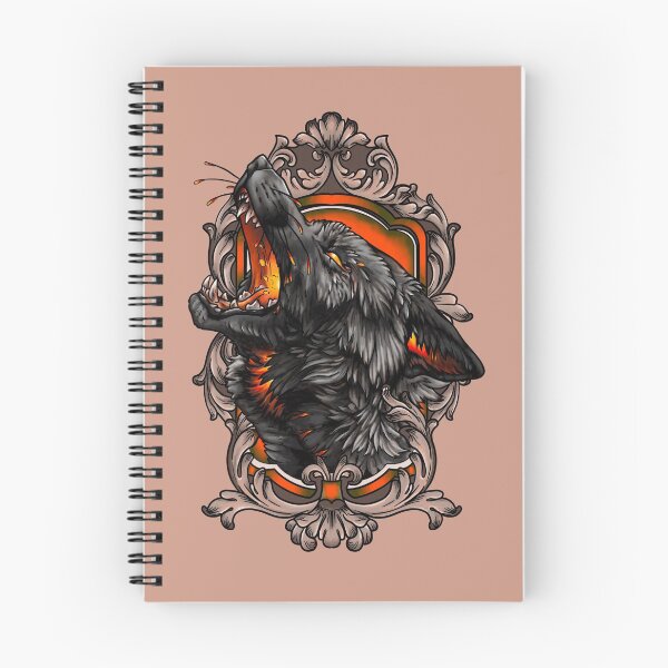 Item preview, Fire Wolforange designed and sold by Lilia-SEILLAN.