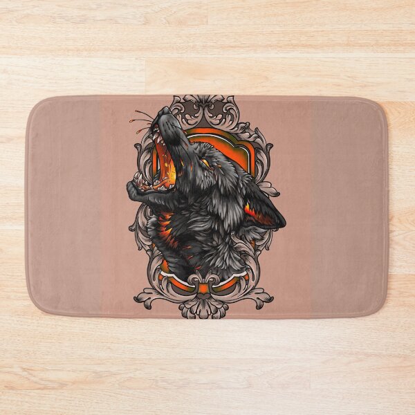 Item preview, Fire Wolforange designed and sold by Lilia-SEILLAN.