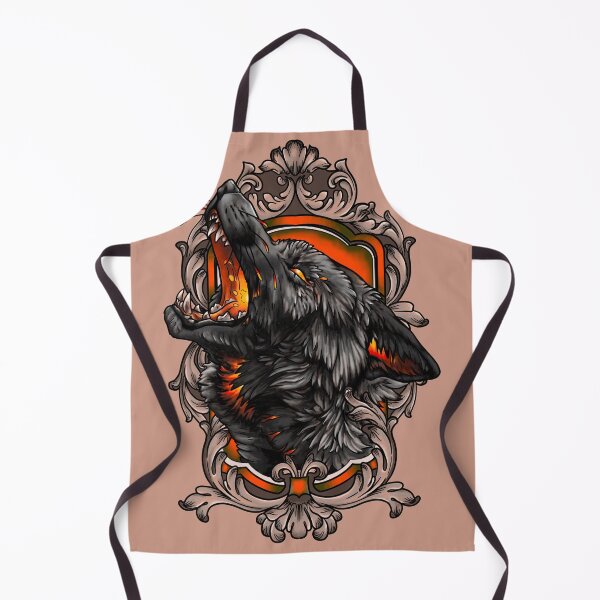 Item preview, Fire Wolforange designed and sold by Lilia-SEILLAN.
