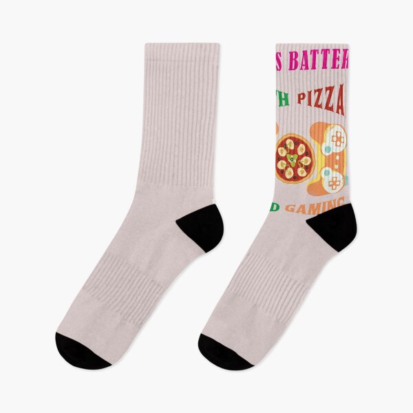 Item preview, Life is Better with pizza and Gaming designed and sold by smartness-shop.