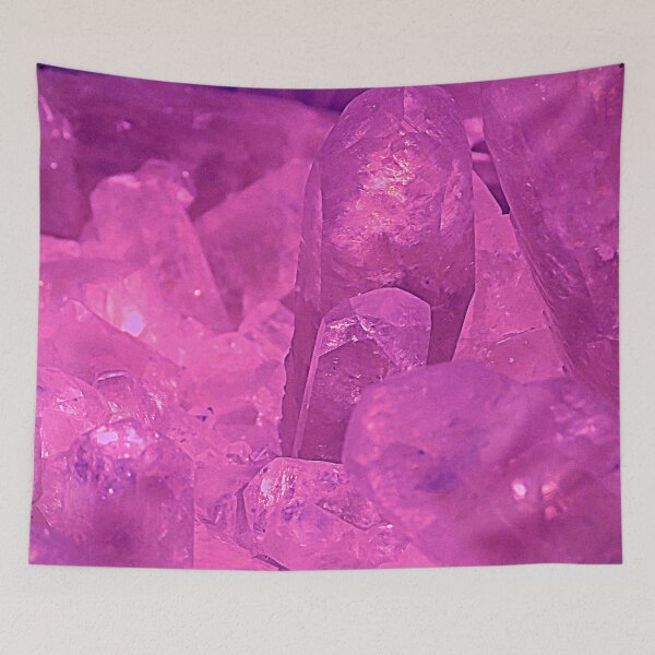 Item preview, Impresión Pink Crystal Dream designed and sold by Elsen Expressions.