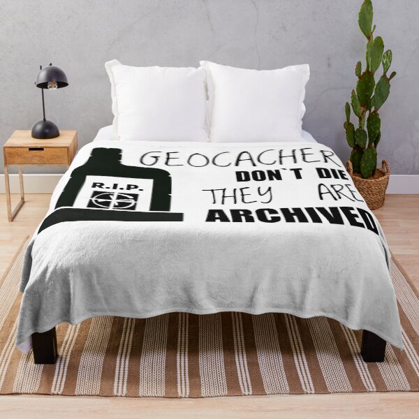 Item preview, Geocachers don`t die they are archived! designed and sold by artefactus.