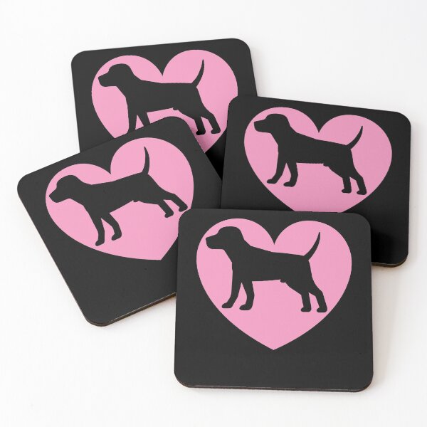 Item preview, beagle art heart beagle dog lover designed and sold by alaechamlal.